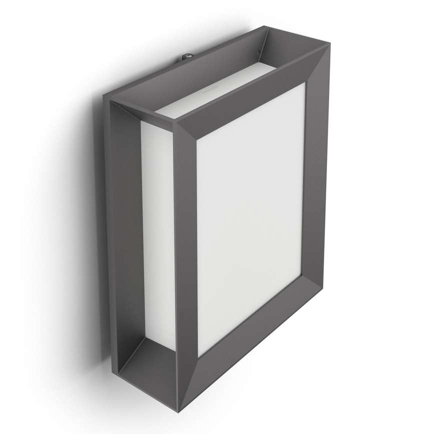 Philips 17293/93/16 - Außenwandleuchte MYGARDEN KARP 1xLED/6W/230V