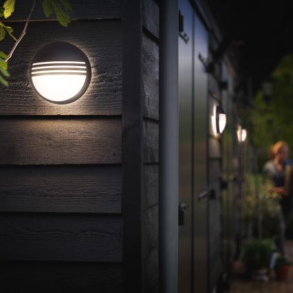 Philips 17296/30/16 - Außenwandleuchte MYGARDEN YARROW 1xLED/6W/230V