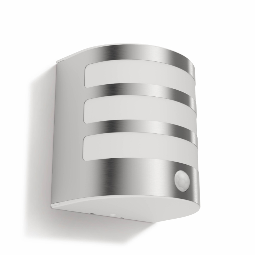 Philips - LED-Outdoor-Wandleuchte mit Sensor 1xLED/3W IP44