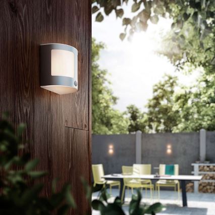 Philips 17316/47/16 - LED-Außenleuchte mit Sensor MYGARDEN PARROT 1xLED/3,5W/230V
