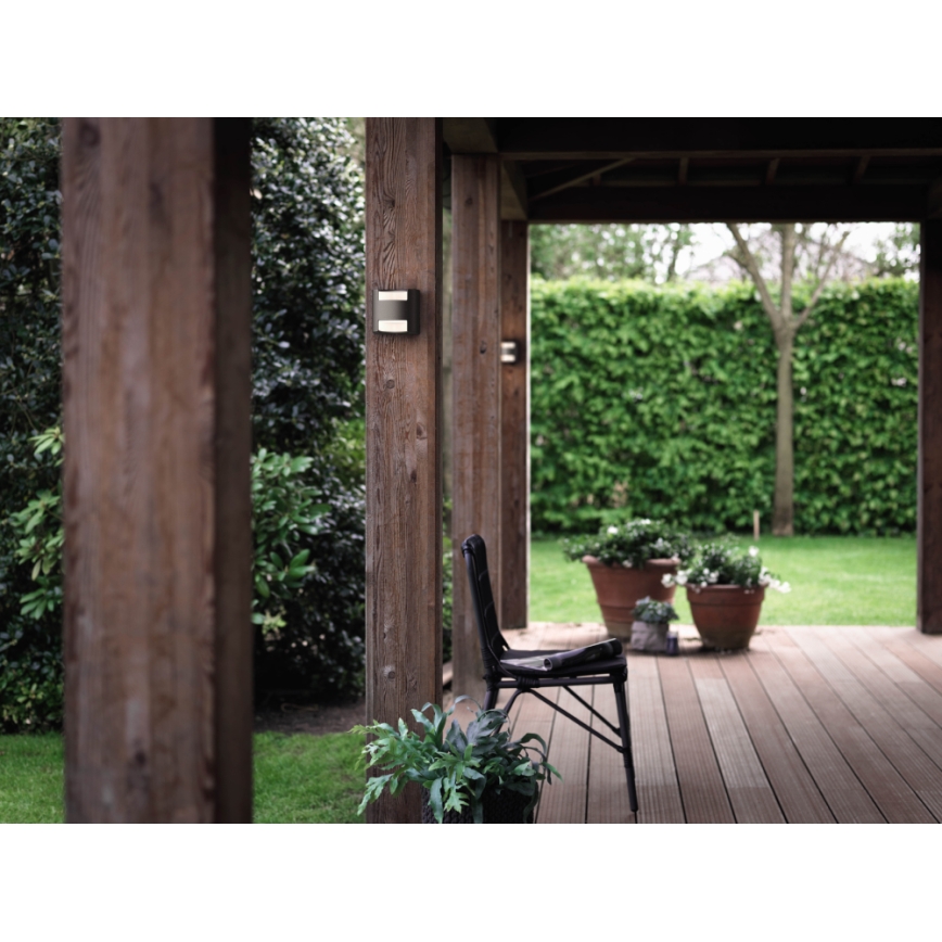 Philips 17321/93/16 - Außenwandleuchte MYGARDEN GRASS 2xLED/4,5W/230V