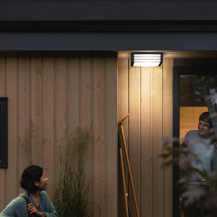 Philips 17350/93/PN - Außenleuchte MYGARDEN MOONSHINE 2xE27/60W
