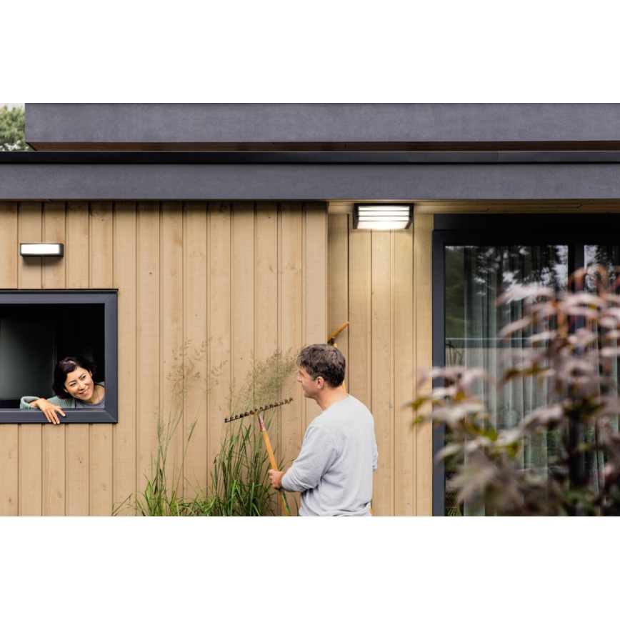 Philips 17350/93/PN - Außenleuchte MYGARDEN MOONSHINE 2xE27/14W
