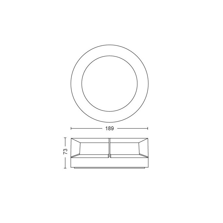 Philips - LED-Außenleuchte LED/12W/230V IP44