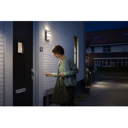Philips 17395/93/P0 - LED Auβenwandleuchte MYGARDEN PETRONIA LED/12W