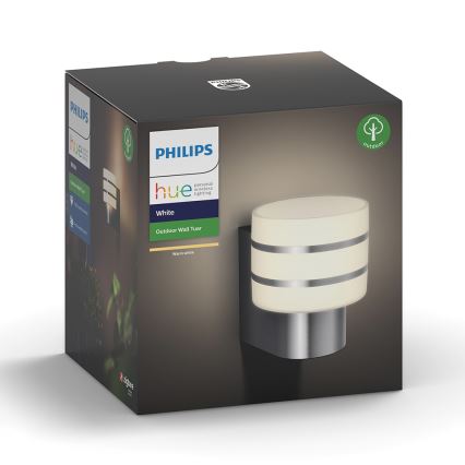 Philips - Dimmbare LED-Außenwandleuchte Hue TUAR 1xE27/9,5W IP44