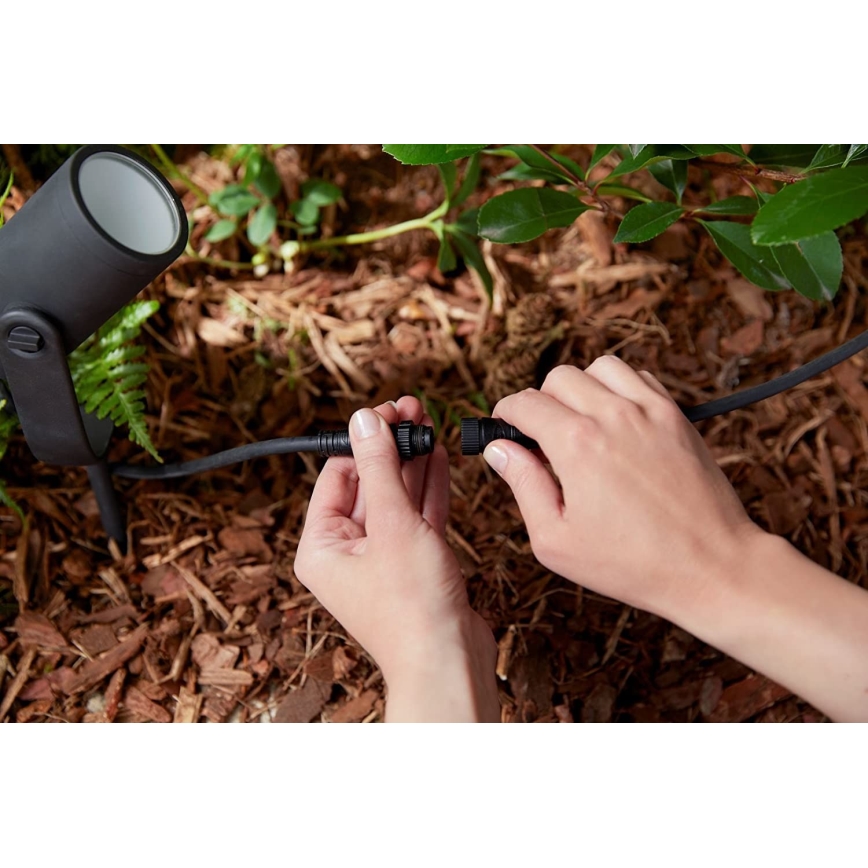 Philips - SET 3x LED Einbauleuchte Hue LILY 3xLED/8W/230V IP65