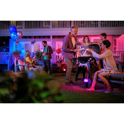 Philips 17415/30/P7 - LED RGB Auβen Spotlight HUE LILY LED-RGB/8W/230V IP65 - Ergänzungsset