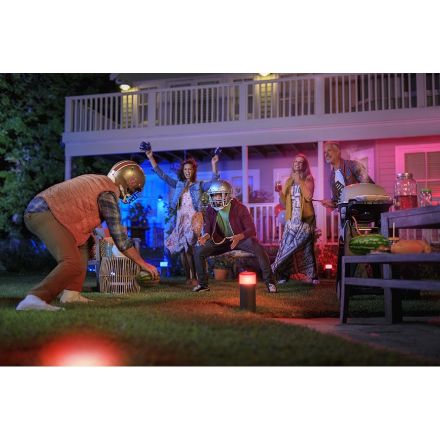 Philips 17420/30/P7 - LED RGB Auβenlampe HUE CALLA LED-RGB/8W/230V IP65 - Ergänzungsset