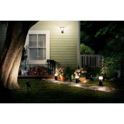 Philips 17420/30/P7 - LED RGB Auβenlampe HUE CALLA LED-RGB/8W/230V IP65 - Ergänzungsset