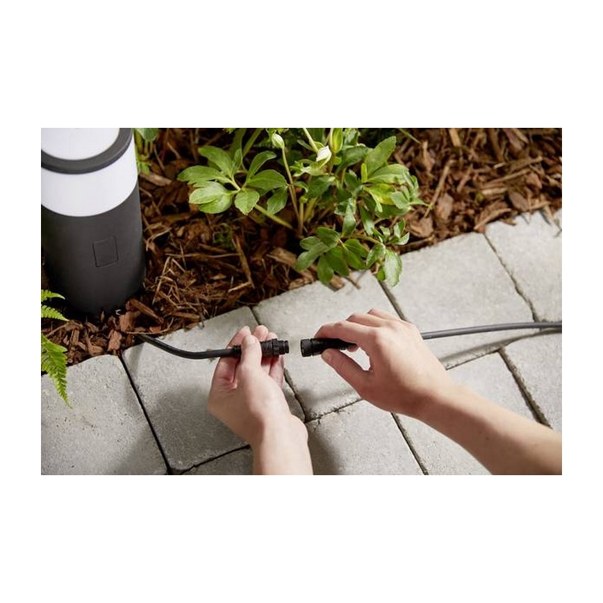 Philips 17420/30/P7 - LED RGB Auβenlampe HUE CALLA LED-RGB/8W/230V IP65 - Ergänzungsset