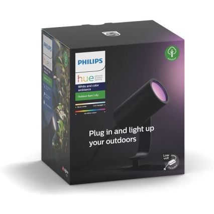 Philips - LED RGB Auβen Spotlight Hue LILY LED/8W/230V IP65