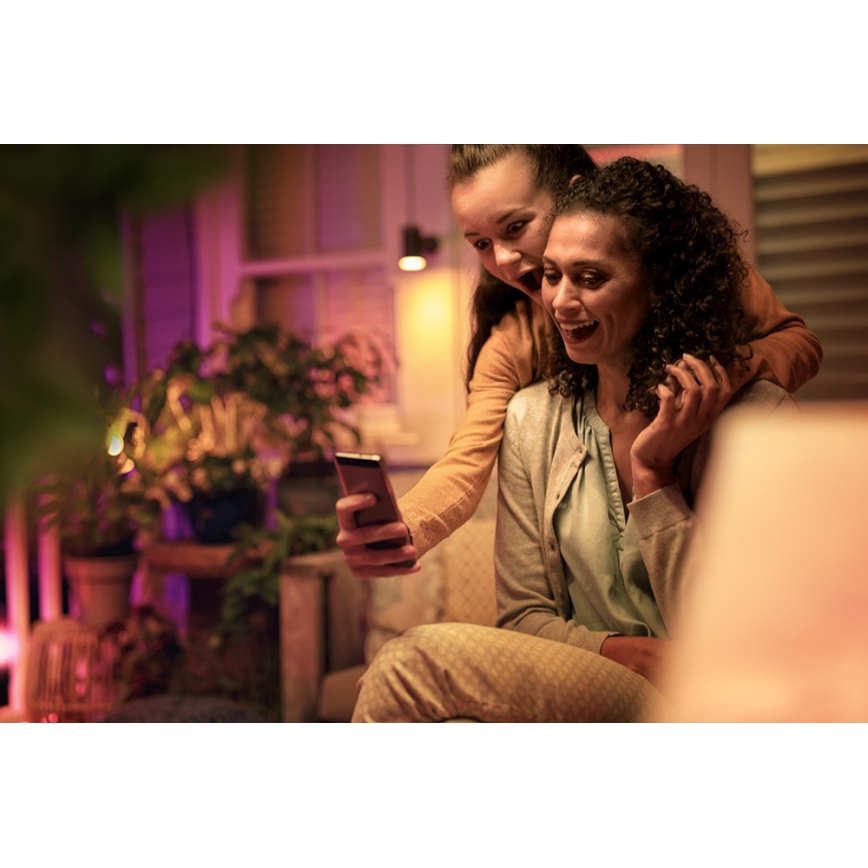 Philips 17428/30/P7 - LED RGB dimmbare Auβen Spotlight HUE LILY LED-RGB/8W/230V IP65
