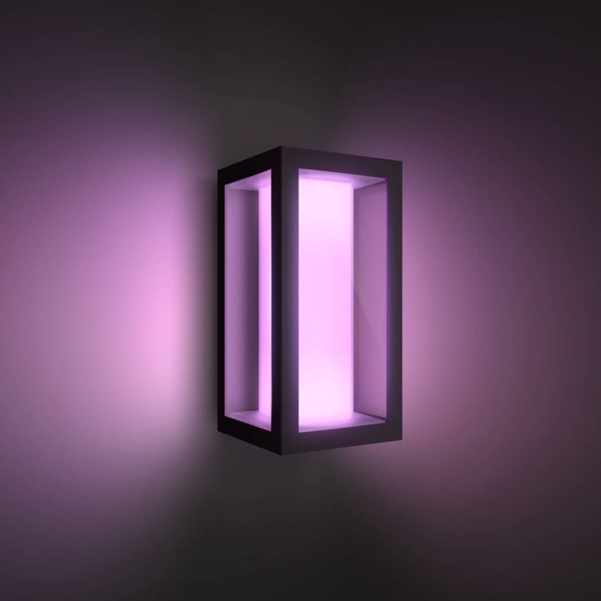 Philips 17429/30/P7 - LED RGB Außen-Wandleuchte HUE IMPRESS 2xLED/8W/230V IP44