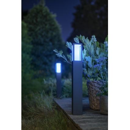Philips 17432/30/P7 - LED RGB Außenlampe HUE IMPRESS 2xLED/8W/230V IP44