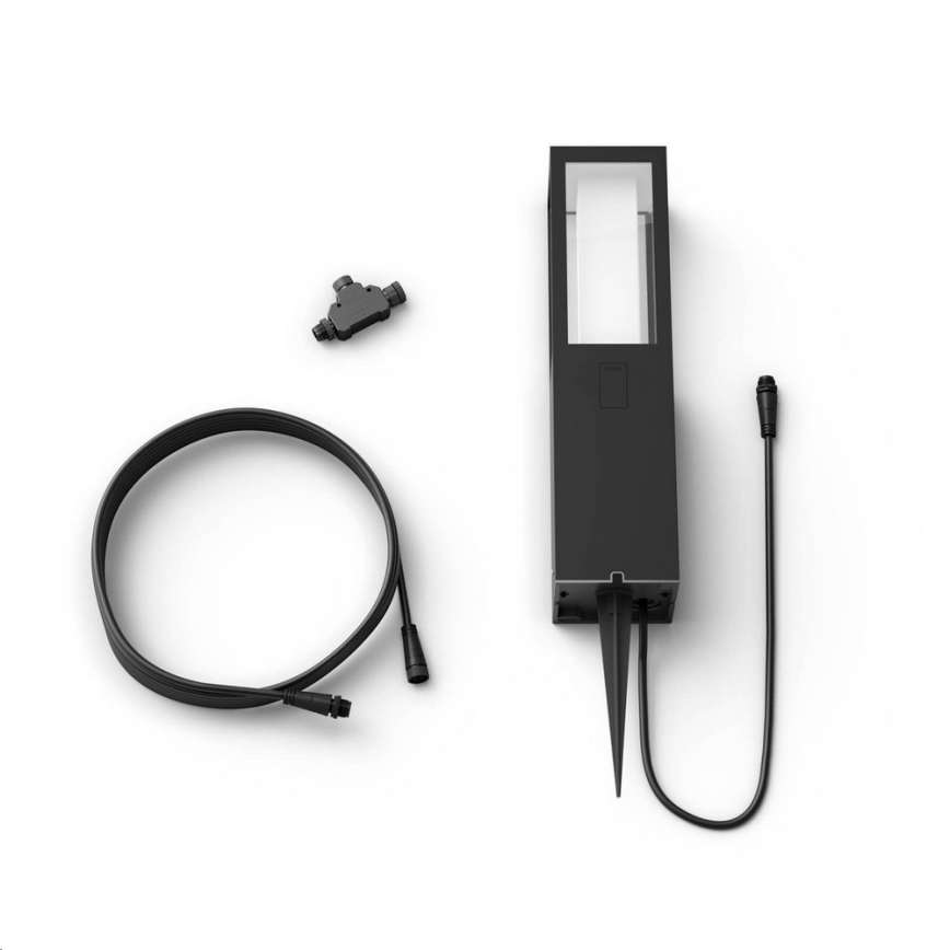 Philips 17434/30/P7 - LED RGB Außenlampe HUE IMPRESS 2xLED/8W/230V IP44