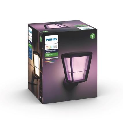 Philips - Dimmbare LED-RGBW-Außenwandleuchte Hue ECONIC LED/15W/230V IP44