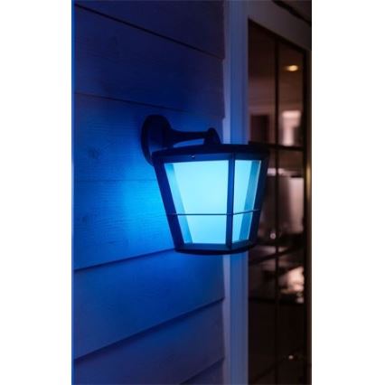 Philips - Dimmbare LED-RGBW-Außenwandleuchte Hue ECONIC LED/15W/230V 2000-6500K IP44