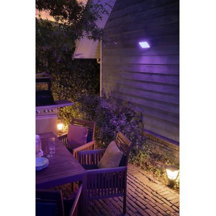 Philips - Dimmbare LED-RGBW-Leuchte für den Außenbereich Hue ECONIC LED/15W/230V IP44