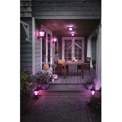 Philips - Dimmbare LED-RGBW-Leuchte für den Außenbereich Hue ECONIC LED/15W/230V IP44