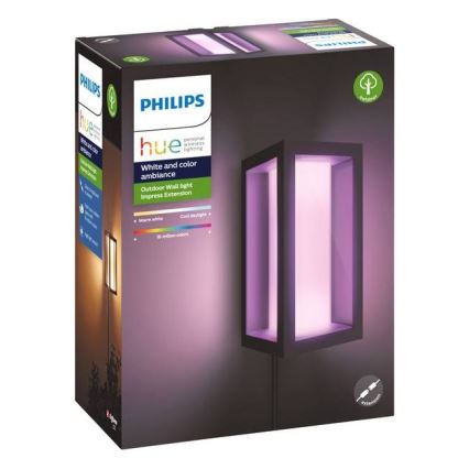 Philips - Dimmbare LED-RGBW-Außenwandleuchte Hue IMPRESS 2xLED/8W/24V 2000-6500K IP44