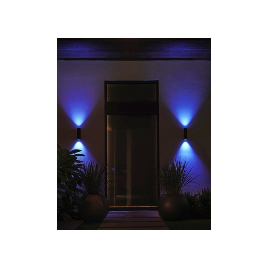 Philips - Dimmbare LED-RGBW-Außenwandleuchte Hue APPEAR 2xLED/8W/230V IP44