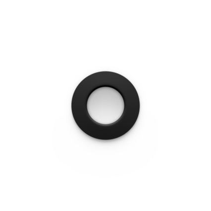 Philips - 2er-Set RGBW-LED-Downlights Hue SLIM, dimmbar, LED/8,3W/230V 2000-6500K, schwarz, IP44