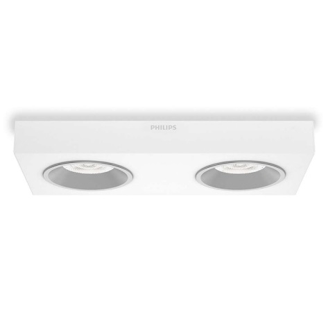 Philips 31212/31/16 - die LED Spotleuchte INSTYLE QUINE 2xLED/4,5W/230V