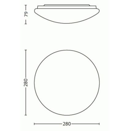 Philips - LED Deckenleuchte LED/9,6W/230V