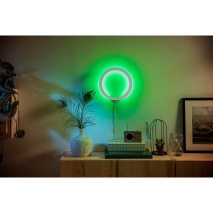 Philips - Dimmbare LED-RGBW-Wandleuchte Hue SANA White and Color Ambiance LED/20W/230V