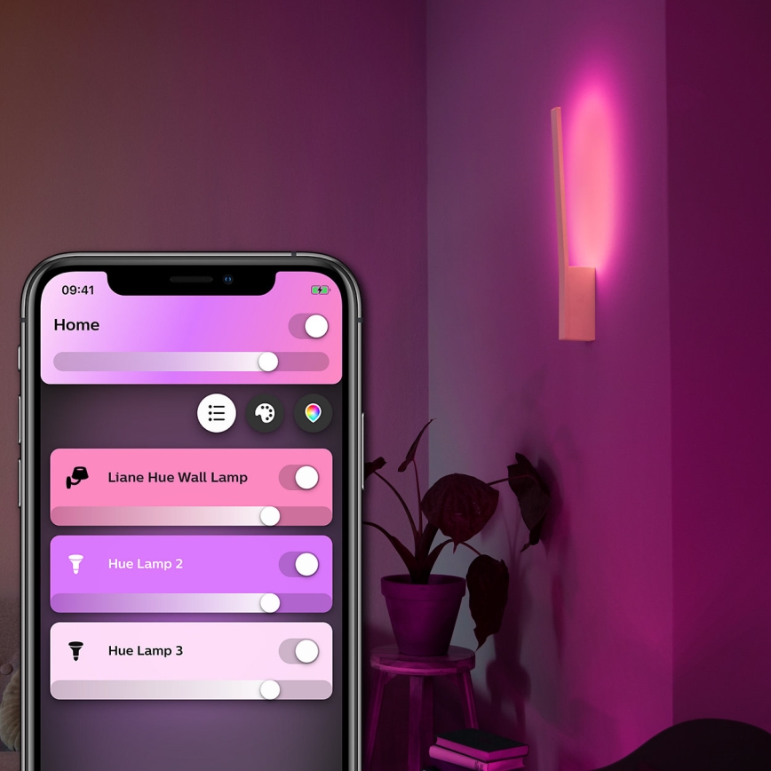 Philips 40902/31/P9 - LED Wandleuchte HUE LIANE 1xLED/12W/230V