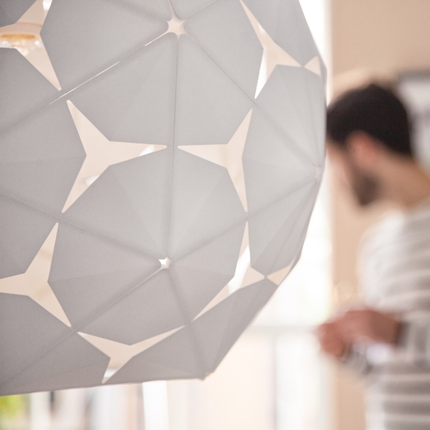 Philips 40914/21/PN - Deckenhängeleuchte MYLIVING CORKWOOD E27/60W/230V