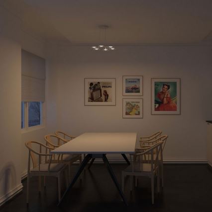 Philips 40972/48/16 - LED Kronleuchter MYLIVING VAGA 6xLED/2,5W/230V