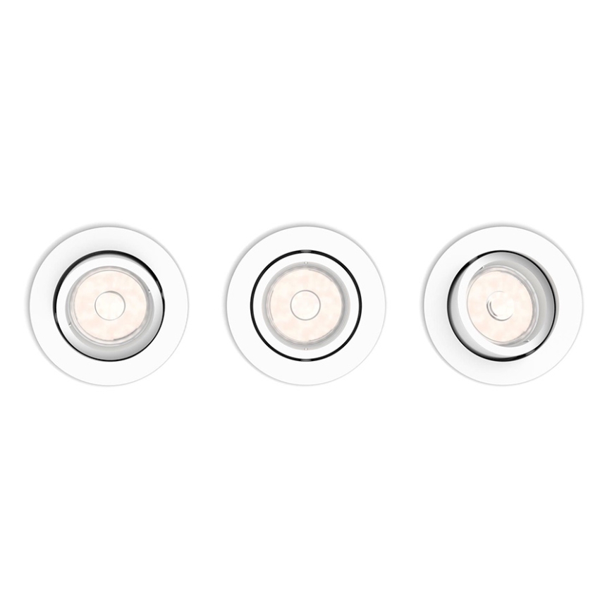 Philips 50183/31/PN - SET 3x Untersichtsleuchte ENNEPER 3xGU10/5,5W/230V