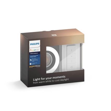 Philips - LED dimmbare Beleuchtung Hue MILLISKIN 1xGU10/5,5W/230V