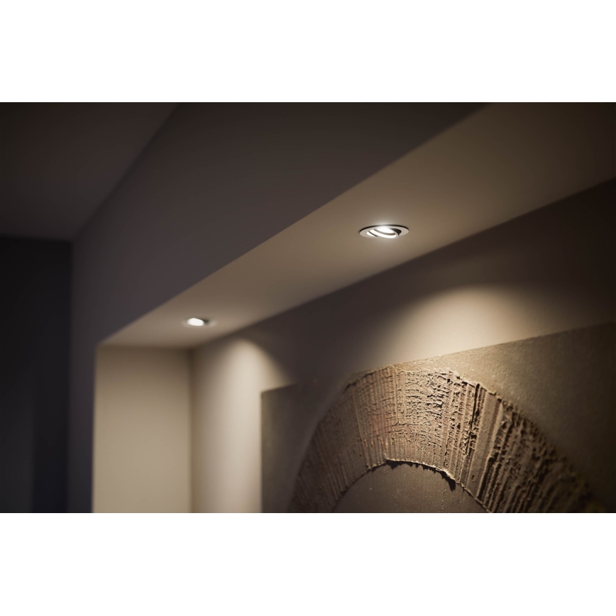 Philips 50451/31/P7 - LED RGB Einbauleuchte CENTURA 1xGU10/5,7W/230V24V