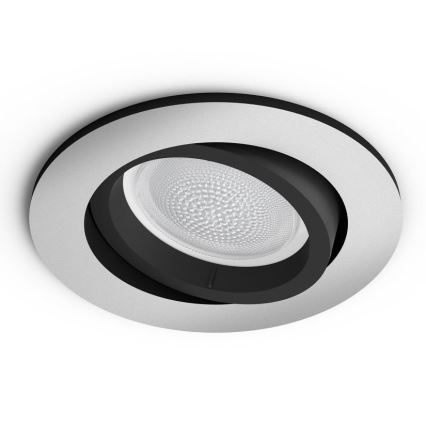 Philips 50451/48/P7 - LED RGB Einbauleuchte HUE CENTURA 1xGU10/5,7W/230V