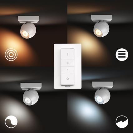 Philips - LED dimmbare Spot Hue BUCKRAM 1xGU10/5W/230V