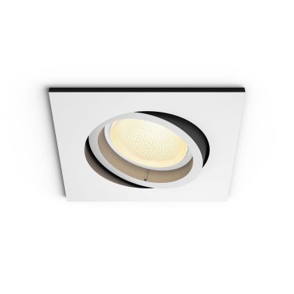 Philips - Dimmbare LED-RGB-Einbauleuchte Hue CENTURA 1xGU10/5,7W/230V