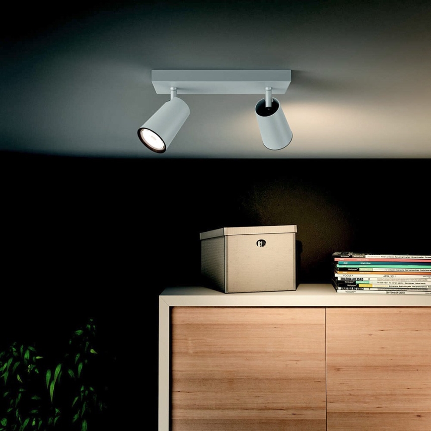 Philips 50572/31/PN - Spotlight MYLIVING PAISLEY 2xGU10/10W/230V