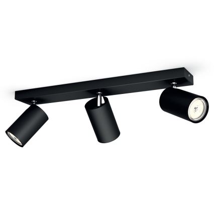 Philips 50593/30/PN - Spotlight MYLIVING KOSIPO 3xGU10/10W/230V
