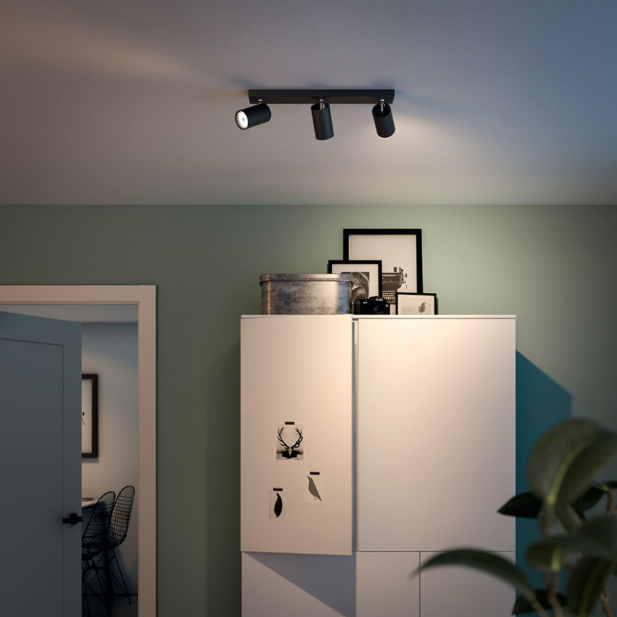 Philips 50593/30/PN - Spotlight MYLIVING KOSIPO 3xGU10/10W/230V