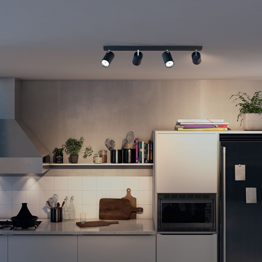 Philips 50594/30/PN - Spotlight MYLIVING KOSIPO 4xGU10/10W/230V
