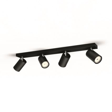 Philips 50594/30/PN - Spotlight MYLIVING KOSIPO 4xGU10/10W/230V