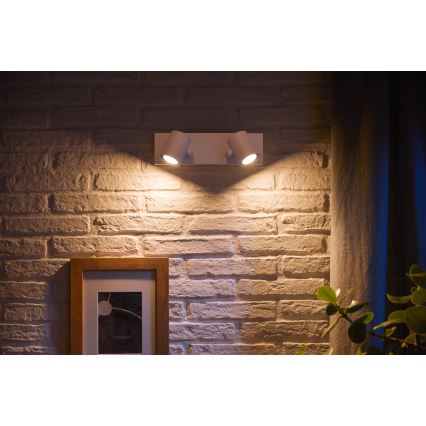 Philips 50622/31/P7 - LED Spotleuchte HUE ARGENA 2xGU10/5,7W/230V