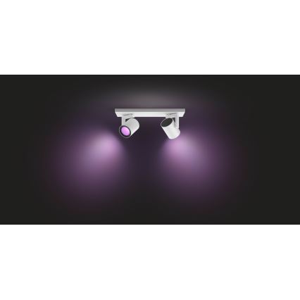 Philips 50622/31/P7 - LED Spotleuchte HUE ARGENA 2xGU10/5,7W/230V
