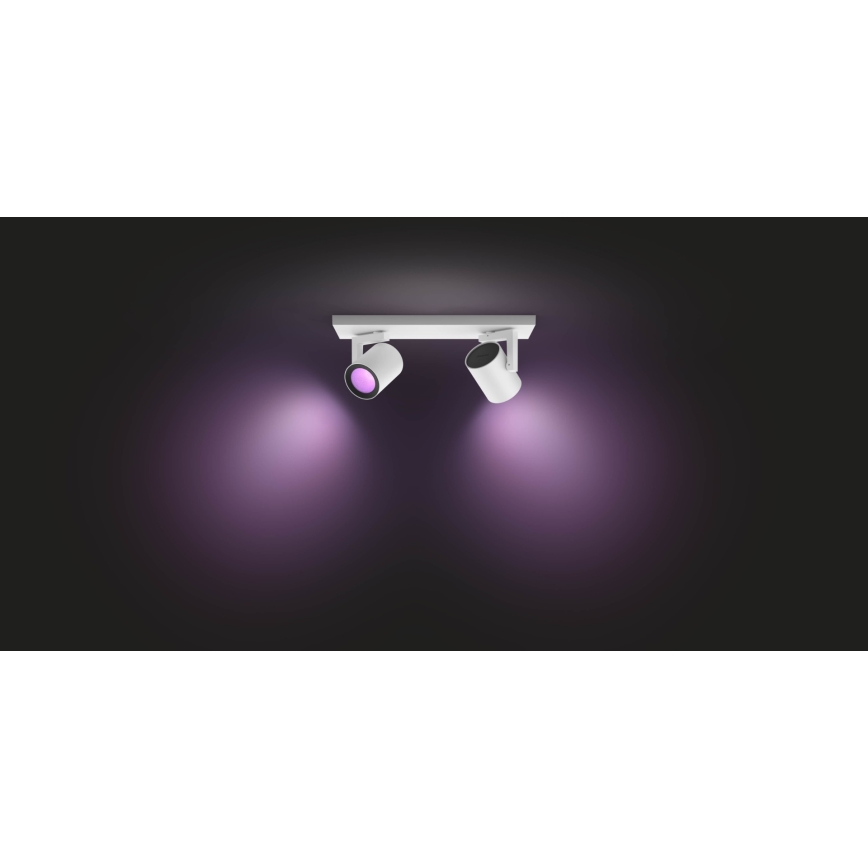 Philips 50622/31/P7 - LED Spotleuchte HUE ARGENA 2xGU10/5,7W/230V