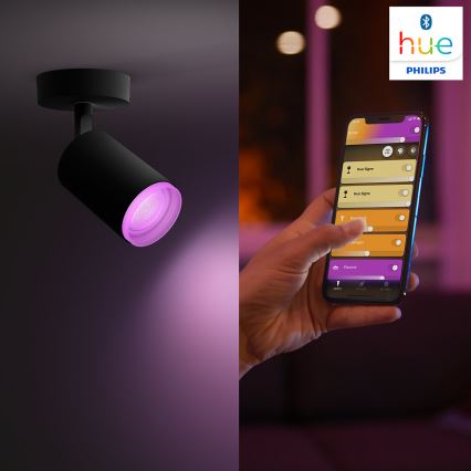 Philips 50631/30/P7 - LED RGB Spotleuchte HUE FUGATO 1xGU10/5,7W/230V