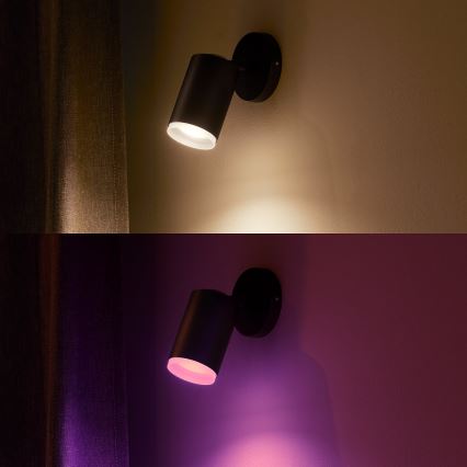 Philips 50631/30/P7 - LED RGB Spotleuchte HUE FUGATO 1xGU10/5,7W/230V