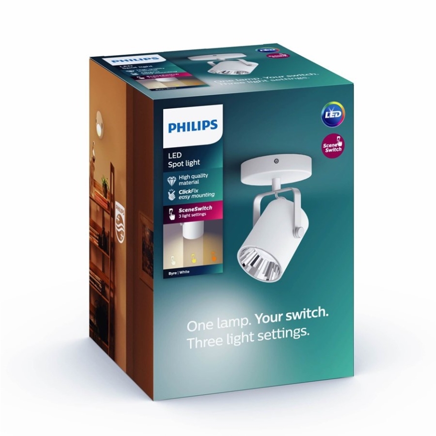 Philips - LED Einbauleuchte LED/4,3W/230V 2200/2500/2700K